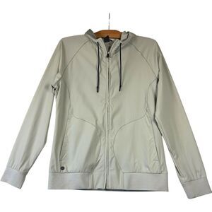 Outdoor Research Women's Ferrosi Crosstown Hoodie Jacket Light Gray Size medium